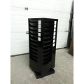 Black Metal Swivel Style Document Mail Sorter